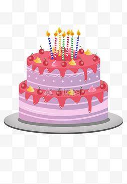 生日蛋糕漫画,生日蛋糕漫画里的欢乐瞬间